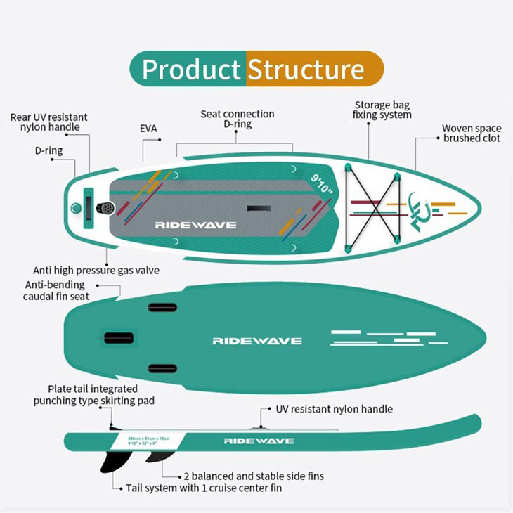 9’10 Paddle Board factory