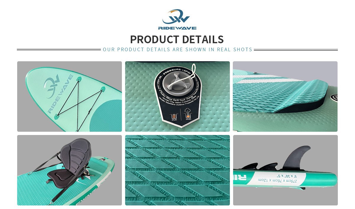 inflatable paddle board detail
