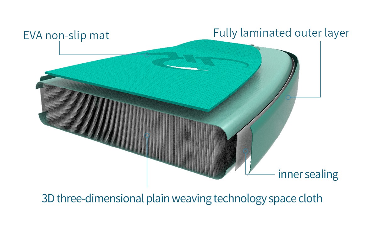 9 foot paddleboard technology