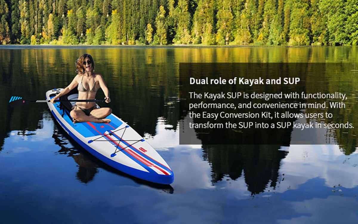 2 in 1 paddle board and kayak 2