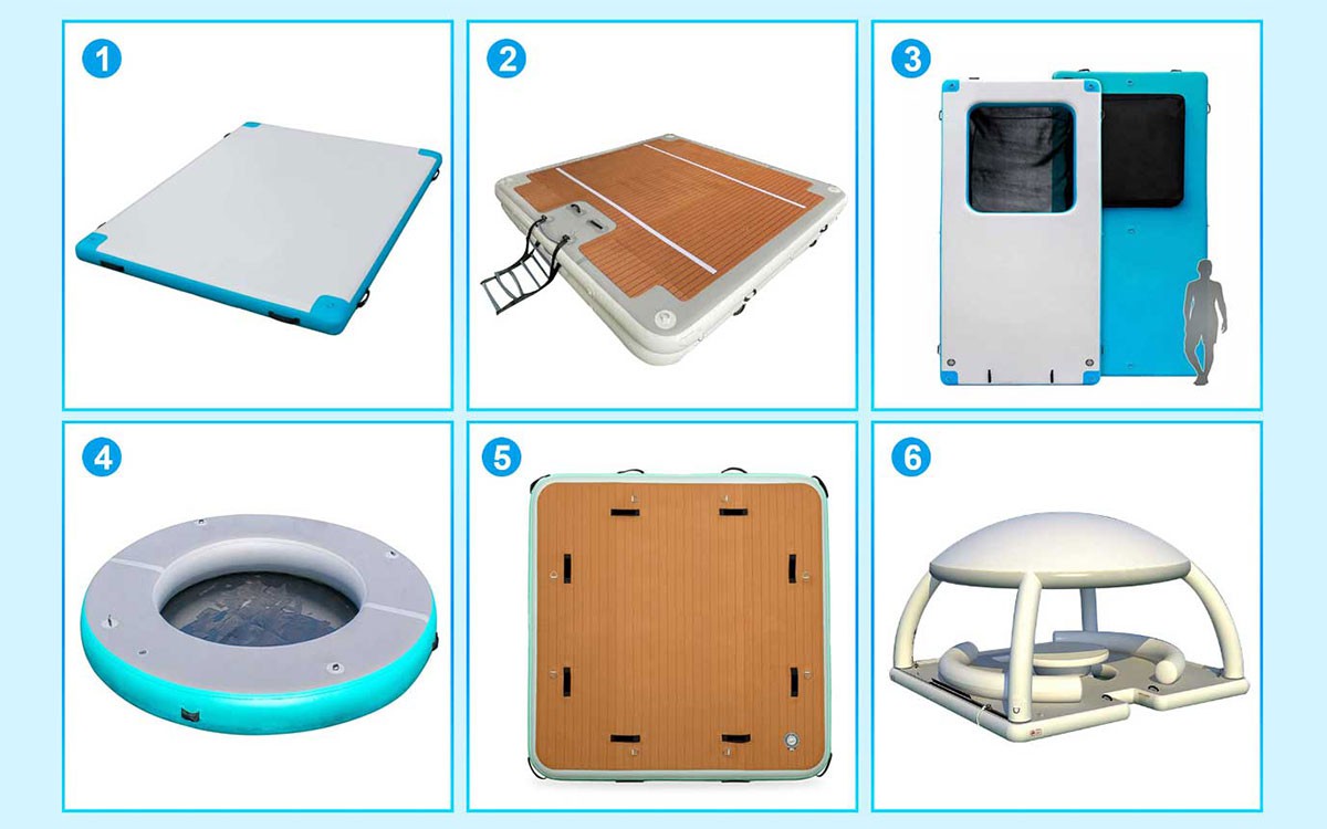 inflatable dock