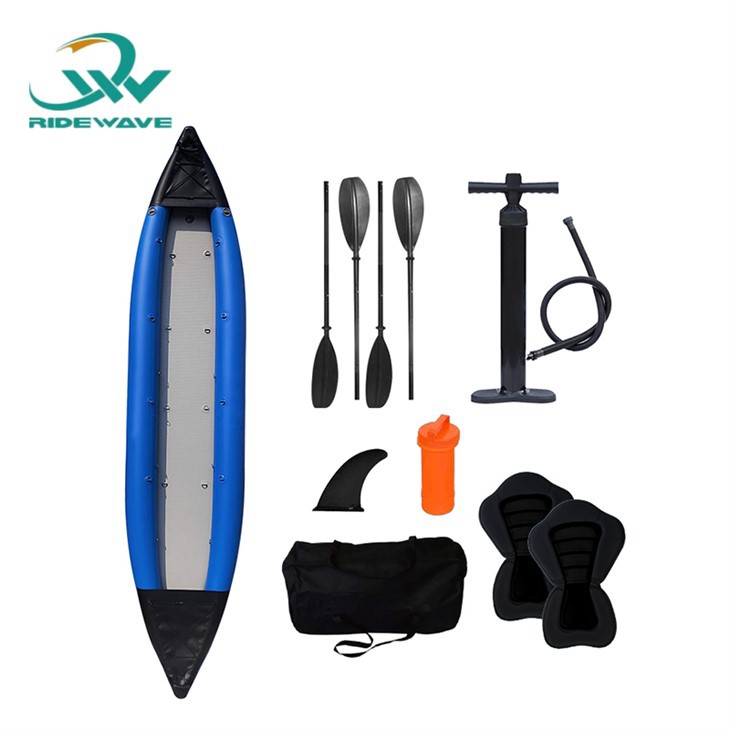 inflatable double canoe