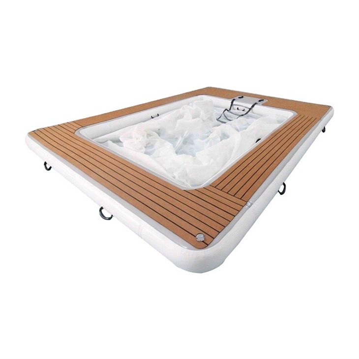 Floating Dock With Hammock