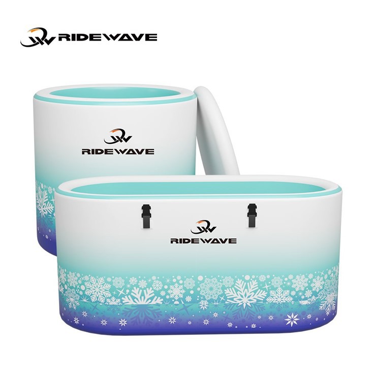 Blue Inflatable Ice Bath