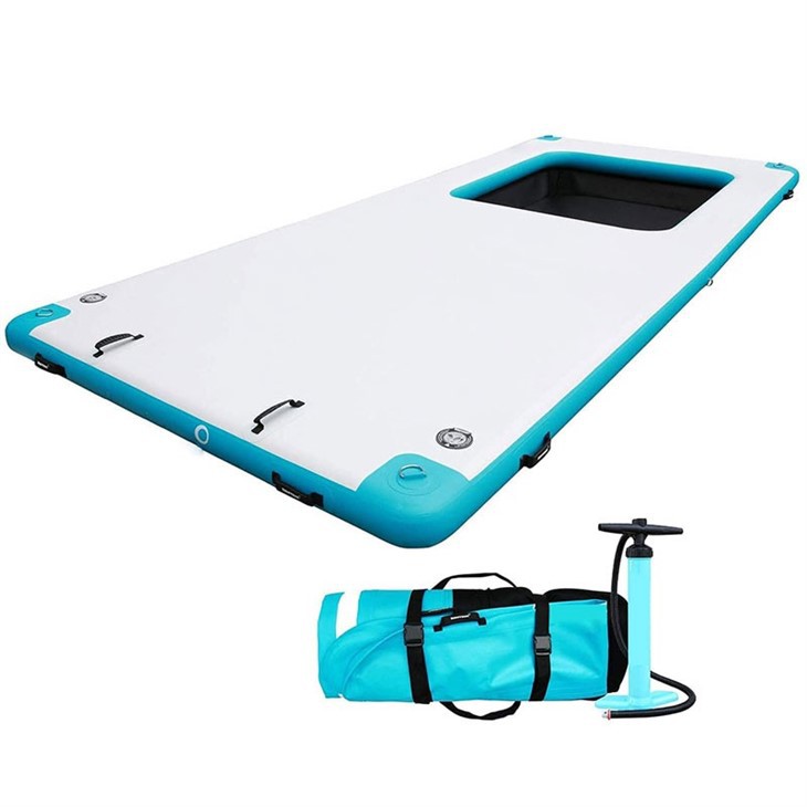 Inflatable Mesh Dock