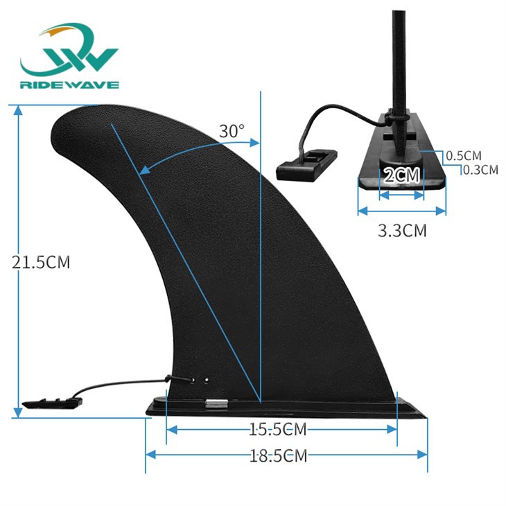 inflatable paddle board fin