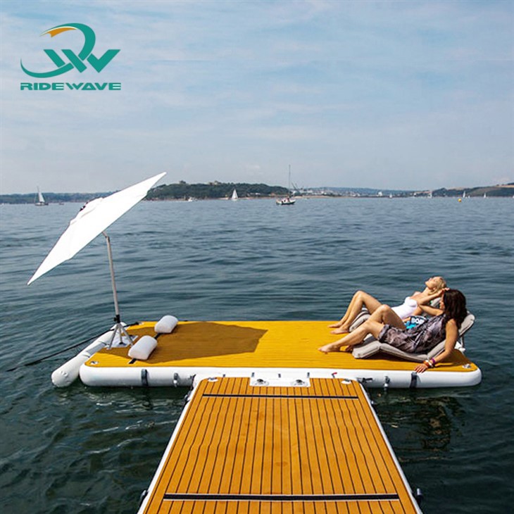 boat inflatable dock
