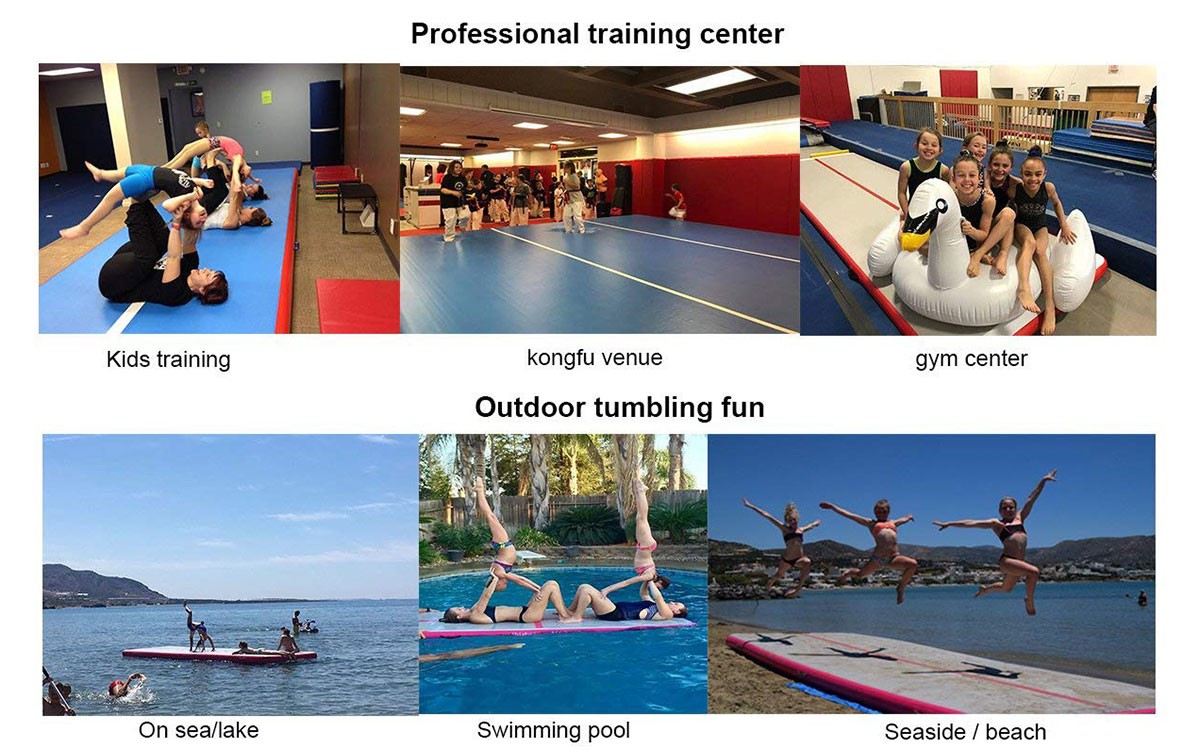 Air track for gymnastics1