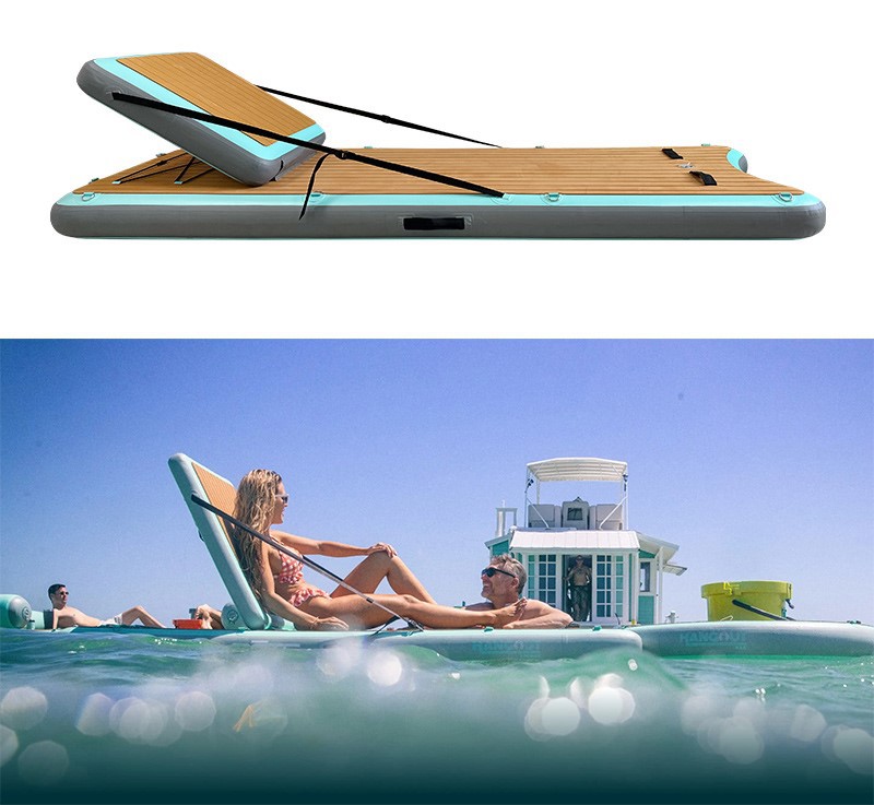 Inflatable water lounger 3