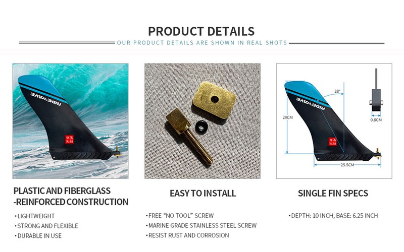 SUP racing fins 1