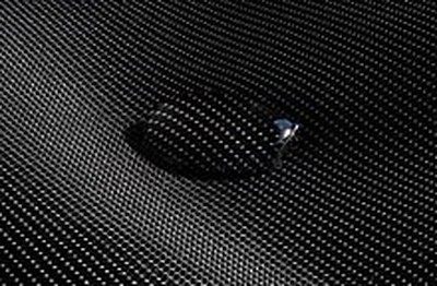 Dropofwateronwater-resistanttextile100polyester