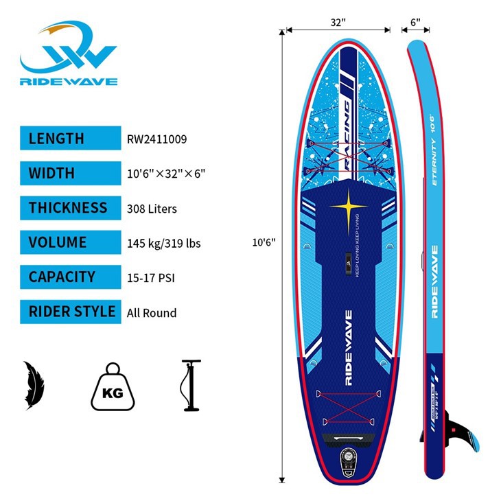 RIDEWAVE All Round - Eternity Series 10 All-Round 305cm Paddle Board
