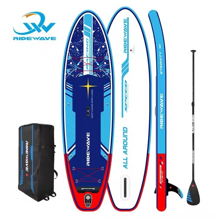 Wide & Stable Inflatable Paddle Board For Beginners – 10' | Ridewave